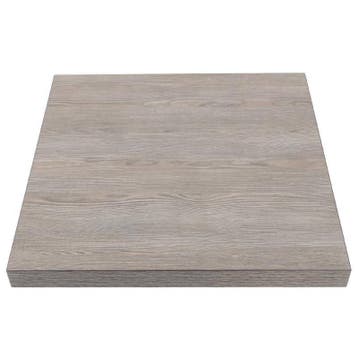 Vierkant tafelblad Vintage Wood | 60 cm, Verzenden, Nieuw in verpakking