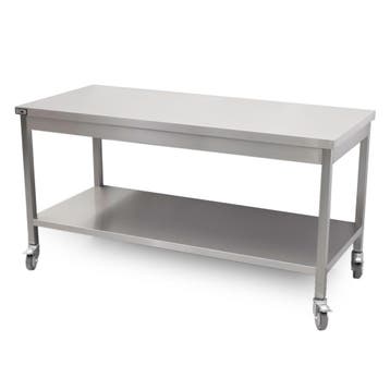 HCB Basic-line Werktafel - met onderschap - 160 x 70 x 85 cm, Zakelijke goederen, Horeca | Keukenapparatuur, Verzenden, Nieuw in verpakking