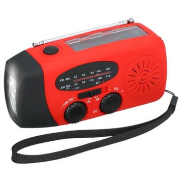 Carpoint Draagbare Noodradio Zaklamp Powerbank, Verzenden, Nieuw