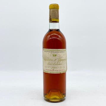 1961 Chateau dYquem - Sauternes 1er Cru Supérieur - 1 Fles, Nieuw