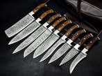 Japanese Style Kitchen Knife - Tafelmessenset (9) - 9 stuks
