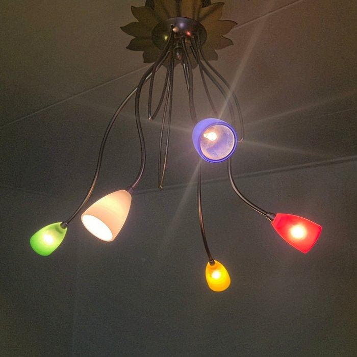 Kroonluchter - Moderne Murano Design Hanglamp - Muranoglas, Antiek en Kunst, Curiosa en Brocante