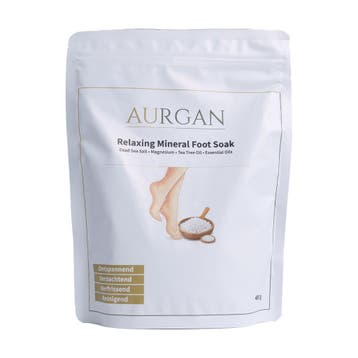 Aurgan Foot Soak 480g – Voetenbadzout met Tea Tree, Rozemari, Sieraden, Tassen en Uiterlijk, Ophalen of Verzenden, Nieuw