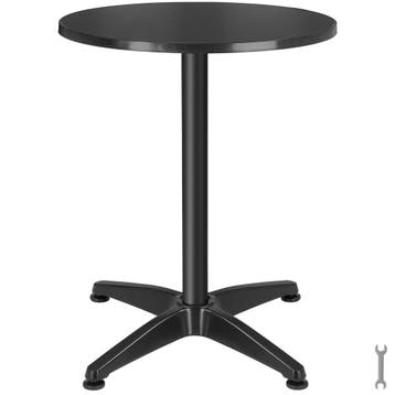 Aluminium bistrotafel Ø 60 cm, Verzenden, Nieuw