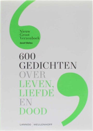 Boek 600 gedichten over leven, liefde en dood 9789080864528, Verzenden, Nieuw