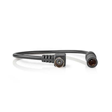 Auto antenne socket - COAX plug - Nedis (11 mm), Verzenden, Nieuw