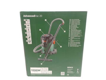 Bosch Nat- & Droogzuiger AdvancedVac, Verzenden, Nieuw