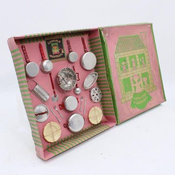 Comme maman - Speelgoedkeuken Kinder - pannenset mint in Box
