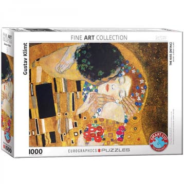 The Kiss (Detail) - Gustav Klimt Puzzel (1000 stukjes) |, Verzenden, Nieuw