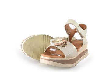 Oh! My Sandals Sandalen in maat 37 Wit, Verzenden, Wit, Sandalen of Muiltjes, Oh! My Sandals