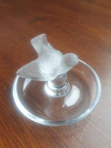 Lalique - Beeldje, Pindish Sparrow - 8 cm - Kristal