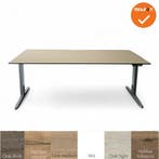 Ahrend Balance Bureau - Elektrisch - Zilvergrijs onderste..., Werkplek, Ophalen of Verzenden, Gebruikt, Bureau