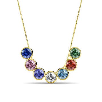 Yolora Dames Ketting met Hanger - 7 Gekleurde Kalpa Camaka, Sieraden, Tassen en Uiterlijk, Kettingen, Verzenden, Nieuw