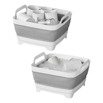 ProPlus Opvouwbare afwasteil met afvoerstop - 30 x 30 x 2..., Ophalen of Verzenden, Nieuw