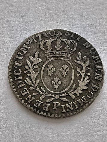 Frankrijk. Louis XV (1715-1774). 1/10 Écu 1740-P, Dijon