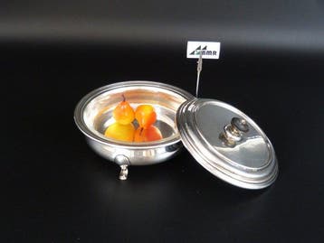 Gayer & Krauss - Tureen - .925 zilver - Serveerschaal met