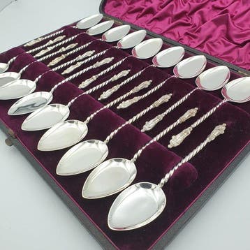 Elkington & Co - Lepel (18) - Verzilverd - Apostle Spoon