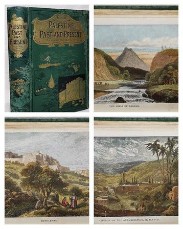 L. Valentine - Palestine Past and Present - 1889