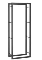 Stalen Houtopslagrek – Mat Zwart Haardhoutrek 50×28×132 cm, Verzenden, Nieuw