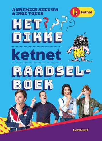 Het dikke Ketnet raadselboek / Ketnet / 1 - Annemiek Seeuws, Boeken, Verzenden, Zo goed als nieuw, Annemiek Seeuws