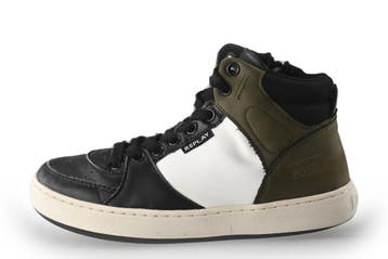 Replay Hoge sneakers Jongens in maat 33 Groen, Jongen of Meisje, Schoenen, Zo goed als nieuw, Verzenden
