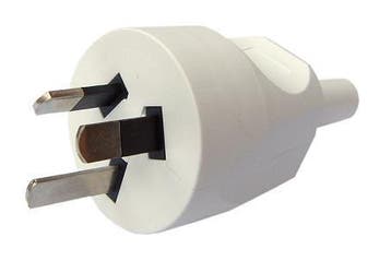 Ratio Electric Australië Stekker 10A Wit - 70405 [2 stuks], Verzenden, Nieuw, Overige typen