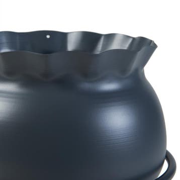 Plantenstandaard Assen 31,5x19,5 cm zwart [en.casa], Verzenden, Nieuw