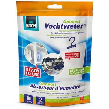 Vochtvreter | Bison (Met hanger, 100 gram), Witgoed en Apparatuur, Luchtbehandelingsapparatuur, Verzenden, Nieuw