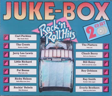 cd - Various - Juke-Box RockN Roll Hits, Verzenden, Zo goed als nieuw