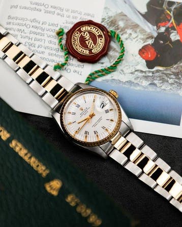Rolex - Oyster Perpetual Date - 1505 - Heren - 1978, Nieuw