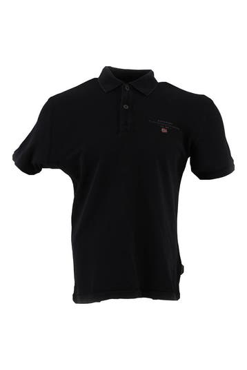 Napapijri Polo in maat S Zwart, Verzenden, Zo goed als nieuw, Zwart, Napapijri