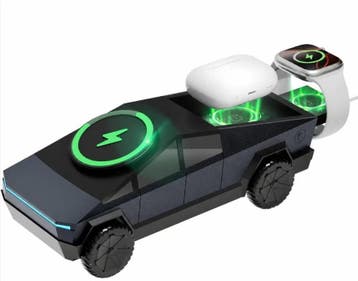 CyberDock | 3-in-1 Draadloos Oplaadstation | Cybertruck, Verzenden, Nieuw