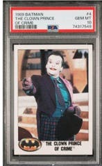 1989 Batman The Clown Prince of Crime #4 (Jack Nicholson as, Nieuw