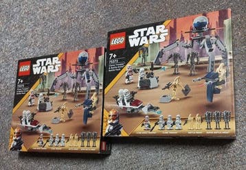 Lego Set - Star Wars - Star Wars 75372 Clone Trooper and, Nieuw
