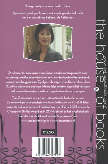De laatste sterft / Rizzoli & Isles / 10 9789044347227, Boeken, Verzenden, Gelezen, Tess Gerritsen