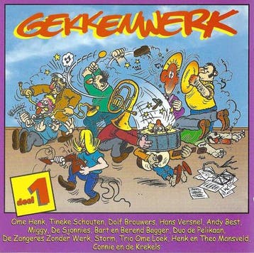 cd - Various - Gekkenwerk: Deel 1, Verzenden, Zo goed als nieuw