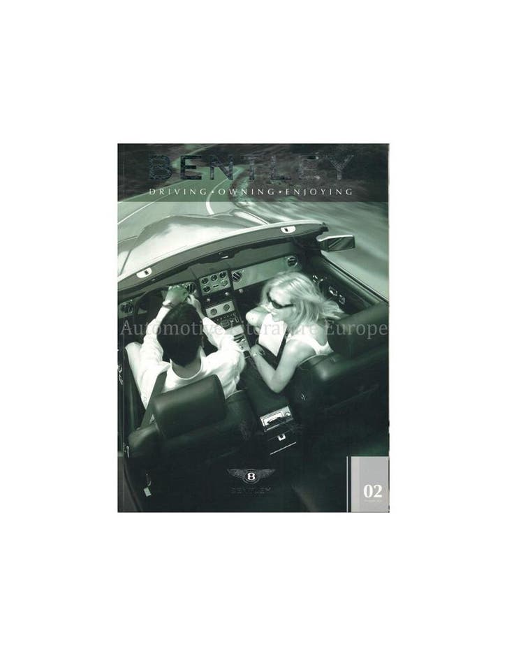 2001 BENTLEY MAGAZINE WINTER 02, Boeken, Auto's | Folders en Tijdschriften