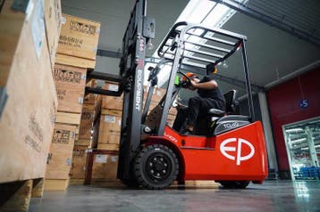 Nieuw EP TCL101 elektrische heftruck 1000kg vanaf 3 tot 4.5m, 1000 tot 2000 kg, Elektrisch, Heftruck, EP