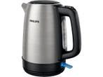 Philips -   1.7l Waterkoker Zilver, 1 tot 2 liter, Verzenden, Nieuw