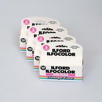 Ilford 12x Ilford Ilfocolor 400 Plus Ongebruikte fotofilm, Nieuw