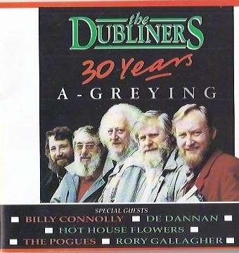 The Dubliners - 30 Years A-Greying (2xCD, 1992), Ophalen of Verzenden, Gebruikt