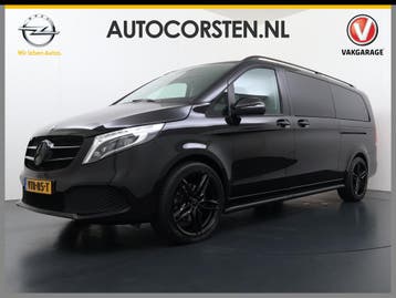 Mercedes-Benz V-Klasse 300d 4-MATIC Extra Lang Dubbele Cabin, Automaat, Gebruikt, Zwart, Diesel