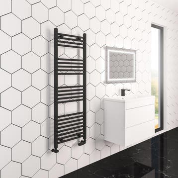 Radiator Boss & Wessing Wingrave 140x60 cm Mat Zwart, Ophalen of Verzenden, Nieuw