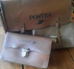 3 anciens sacs porte courrier La Poste - Reclamebord (3) -, Antiek en Kunst, Curiosa en Brocante
