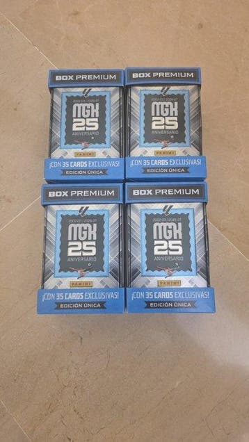 Panini - 4 Box - Megacracks 2027 Premium Boxes, Nieuw