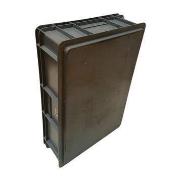 Stapelbak 600x400x155 mm, euronorm gesloten handvat,, Ophalen of Verzenden