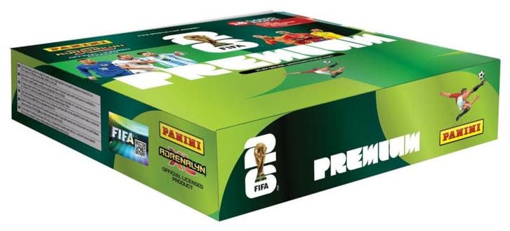 Panini FIFA World Cup 2026 Trading Cards Premium Flow Pac..., Hobby en Vrije tijd, Verzamelkaartspellen | Overige, Zo goed als nieuw
