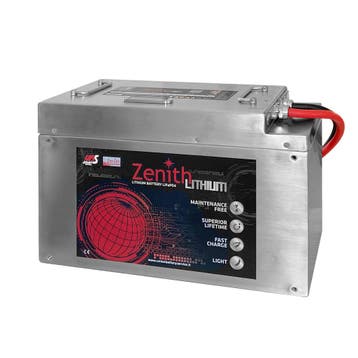 Zenith Lithium LiFePO4 accu | ZLI036065.INOX | 38.4V 100Ah, Auto-onderdelen, Accu's en Toebehoren, Ophalen of Verzenden, Nieuw
