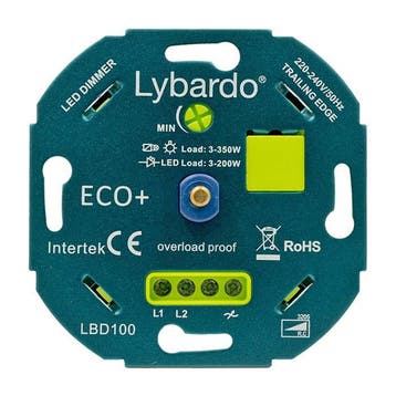 LED dimmer universeel inbouw Lybardo 0-175W Fase afsnijding, Verzenden, Nieuw, Overige typen