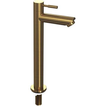 INK - Fonteinkraan Koudwater Staand Hoog Model - Br. Goud, Doe-het-zelf en Verbouw, Ophalen of Verzenden, Nieuw